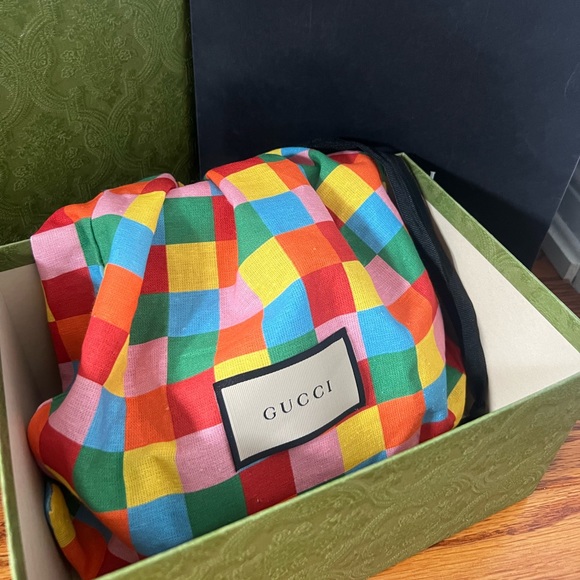 Gucci Limited Edition Mini GG Marmont Multicolor Bag - Picture 10 of 13